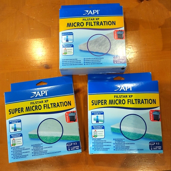 API Fish Api Filstar Xp Canister Filter Media 3 Boxes Poshmark